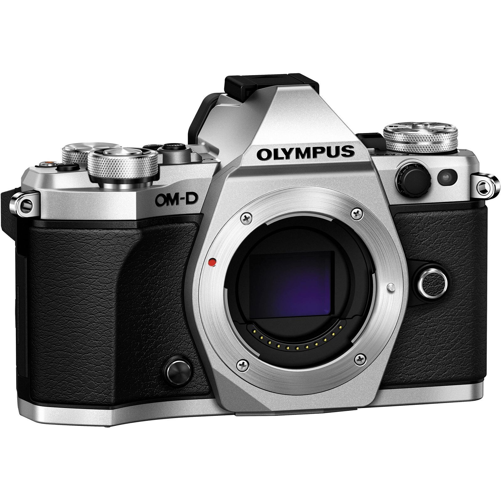 Olympus E-M5 II Body Silver srebreni OM-D digitalni fotoaparat E-M5II Camera incl. Charger & Battery Micro Four Thirds MFT V207040SE000