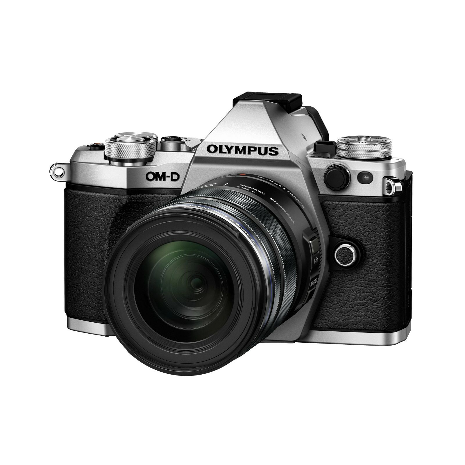 Olympus E-M5 II + 12-50mm Silver srebrenii E-M5II 1250 Kit blk/blk 12-50 E-M5 Mark II + EZ-M1250 black incl. Charger + Battery Micro Four Thirds MFT - OM-D Camera digitalni fotoaparat V207042SE000