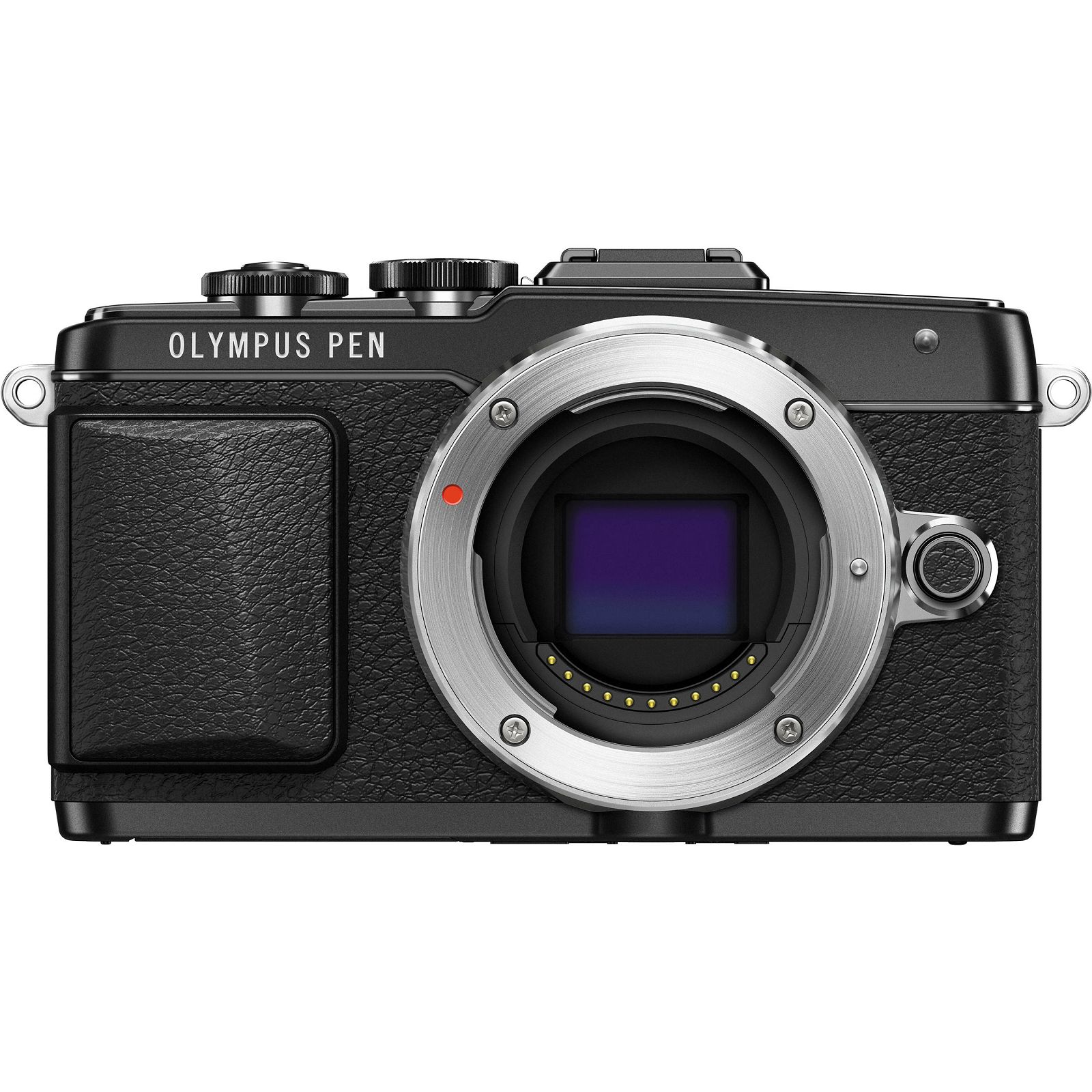 Olympus E-PL7 + 14-42mm black EZ-M1442 II R black Kit - incl. Charger + Battery 14-42 Micro Four Thirds MFT - PEN Camera digitalni fotoaparat V205071BE000