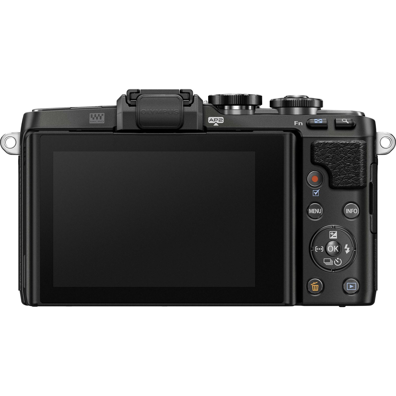 Olympus E-PL7 + 14-42mm black EZ-M1442 II R black Kit - incl. Charger + Battery 14-42 Micro Four Thirds MFT - PEN Camera digitalni fotoaparat V205071BE000