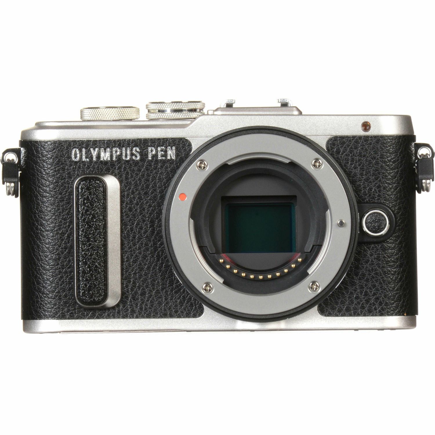 Olympus E-PL8 + 14-42mm Black Pancake Zoom Kit blk/blk Crni digitalni fotoaparat s objektivom EZ-M1442EZ incl. Charger & Battery 14-42 Micro Four Thirds MFT PEN Camera (V205082BE000)