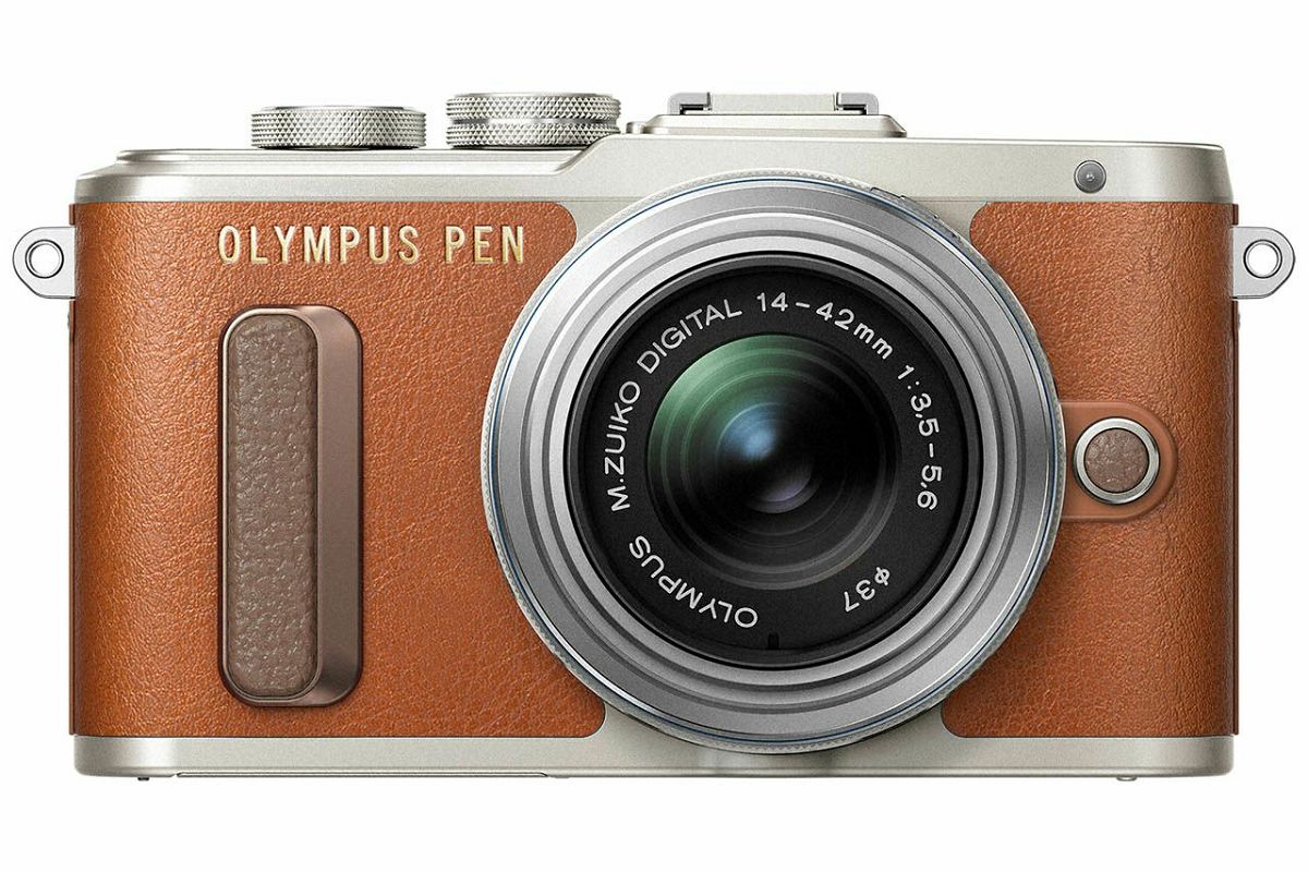 Olympus E-PL8 Body Brown incl. Charger + Battery Mirrorless Micro Four Thirds MFT - PEN Camera Smeđi digitalni fotoaparat (V205080NE000)