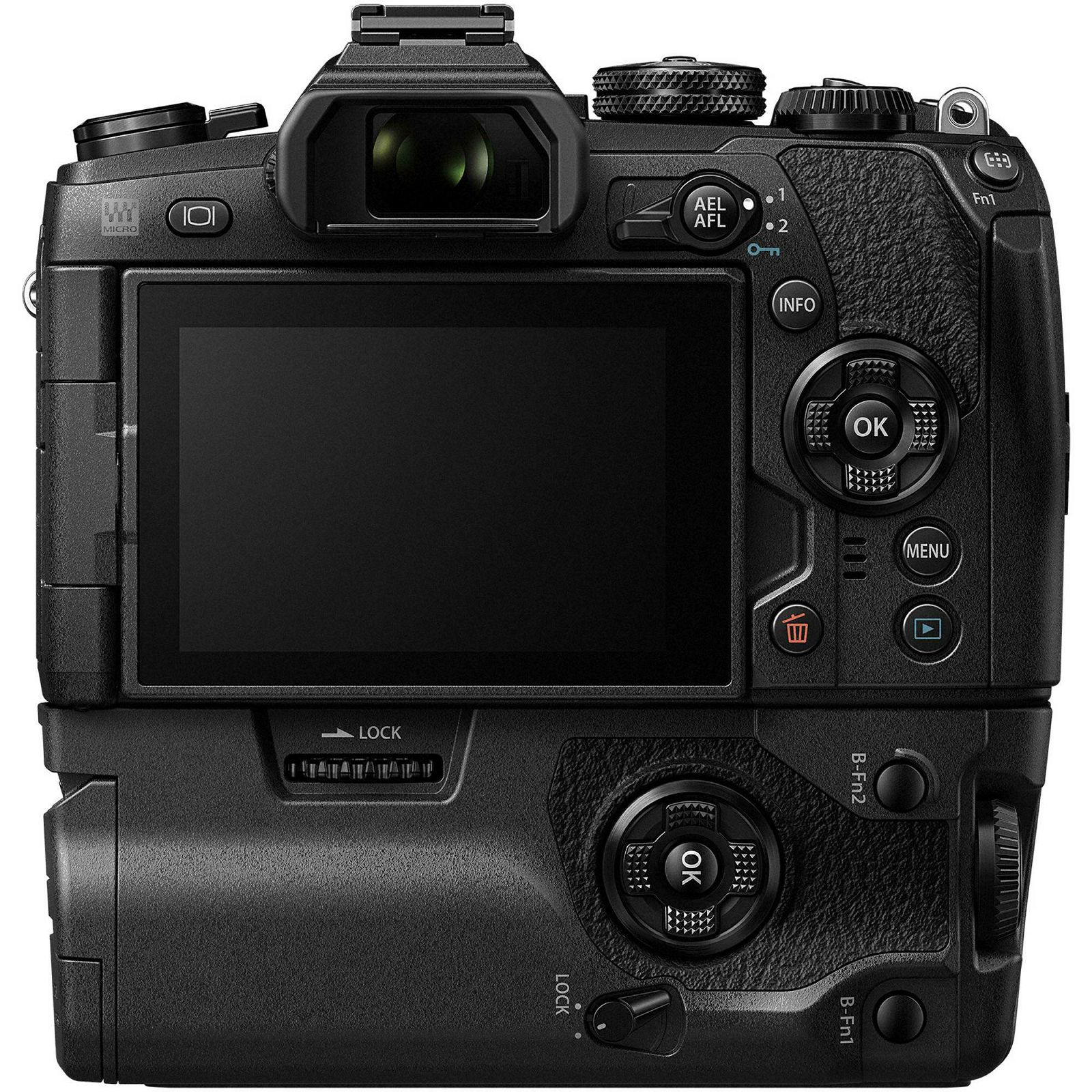 Olympus HLD-9 Power Battery Grip Holder for E-M1 Mark II (for one BLH-1) držač baterija za fotoaparat (V328180BW000)