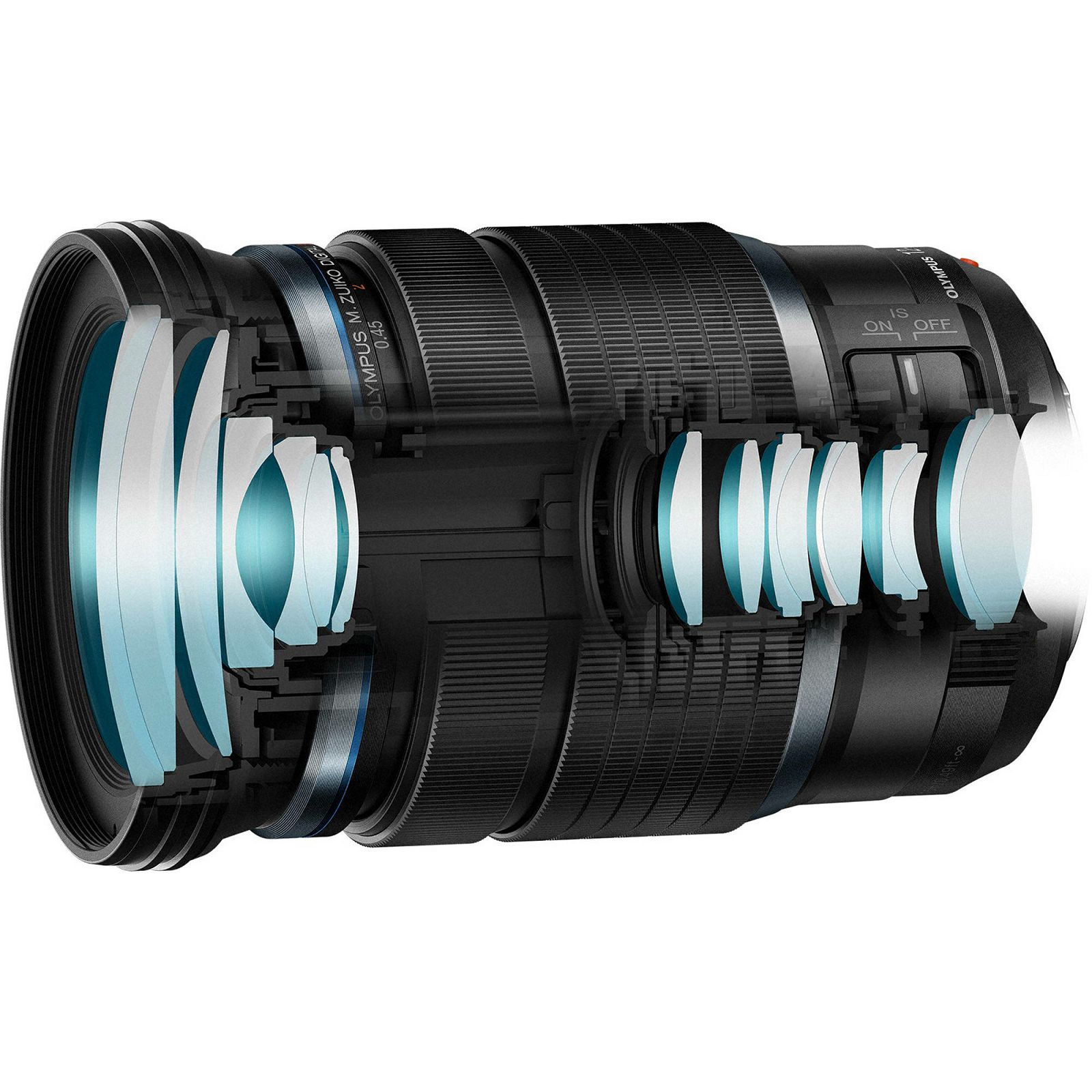 Olympus M. Zuiko Digital 12-100mm f/4 ED IS PRO Allround objektiv EZ-M1210PRO 12-100 1:4.0 f4 zoom lens Micro Four Thirds MFT micro4/3" (V314080BW000)