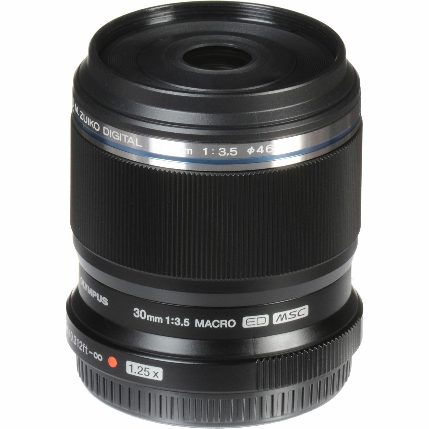 Olympus M. Zuiko Digital 30mm f/3.5 ED Premium macro objektiv fiksne žarišne duljine EM-M3035 BLK 30 1:3.5 prime lens Micro Four Thirds MFT micro4/3" (V312040BW000)