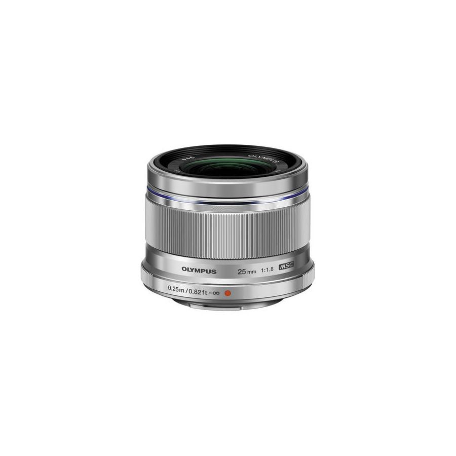 Olympus M.ZUIKO DIGITAL 25mm 1:1.8 incl lens hood / ES-M2518 black Micro Four Thirds MFT - PEN Camera objektiv lens lenses V311060BE000