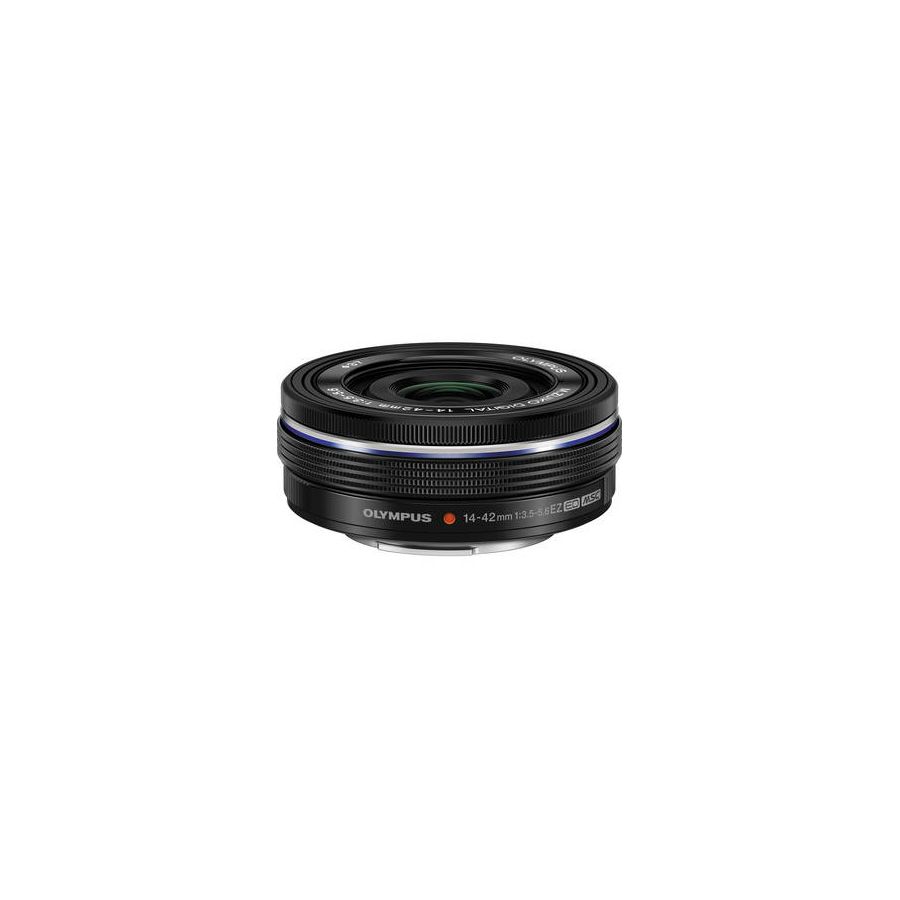 Olympus M.ZUIKO DIGITAL ED 14-42mm 1:3.5-5.6 EZ (pancake zoom) / EZ-M1442EZ silver Micro Four Thirds MFT - PEN Camera objektiv lens lenses V314070SE000