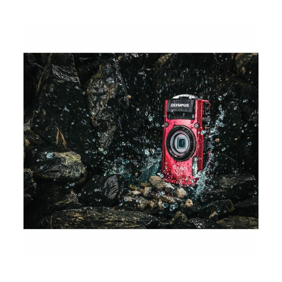 Olympus TG-4 Red 16.0 MP f2.0 4x wide Zoom, 3.0" LCD