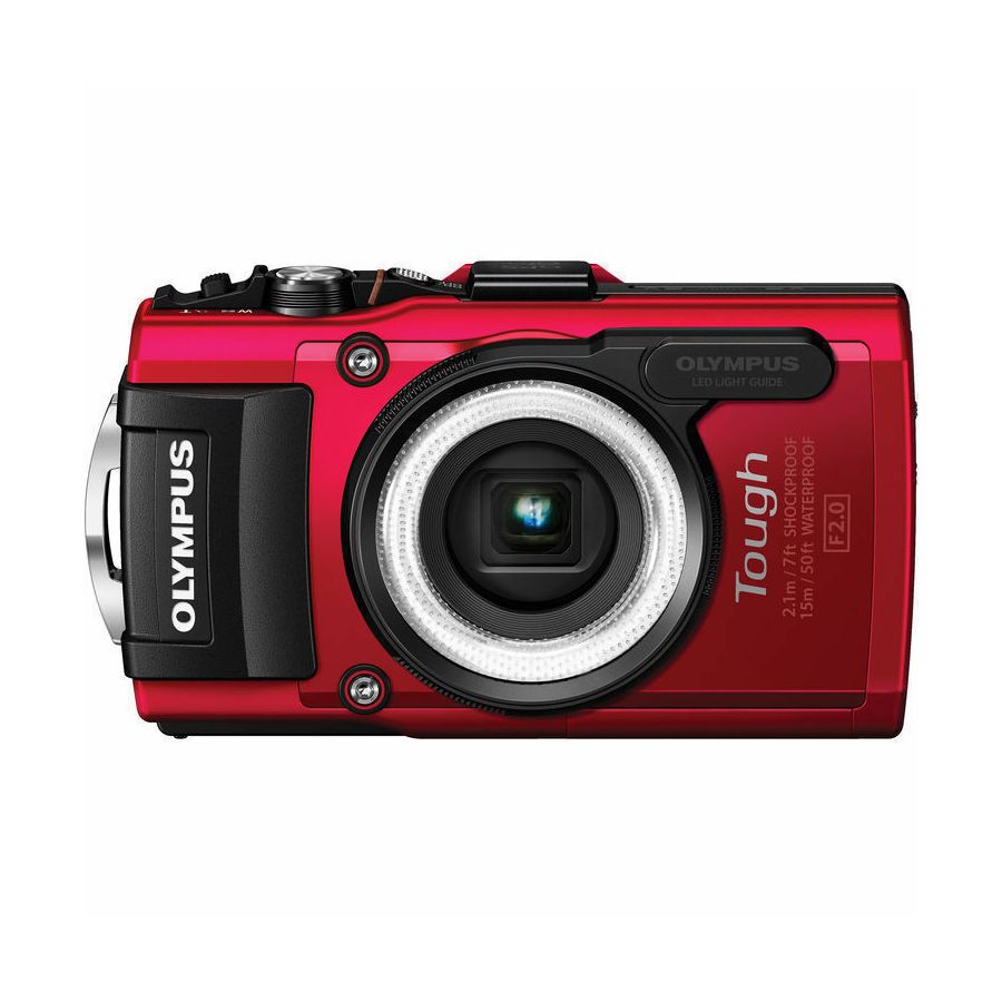 Olympus TG-4 Red 16.0 MP f2.0 4x wide Zoom, 3.0" LCD