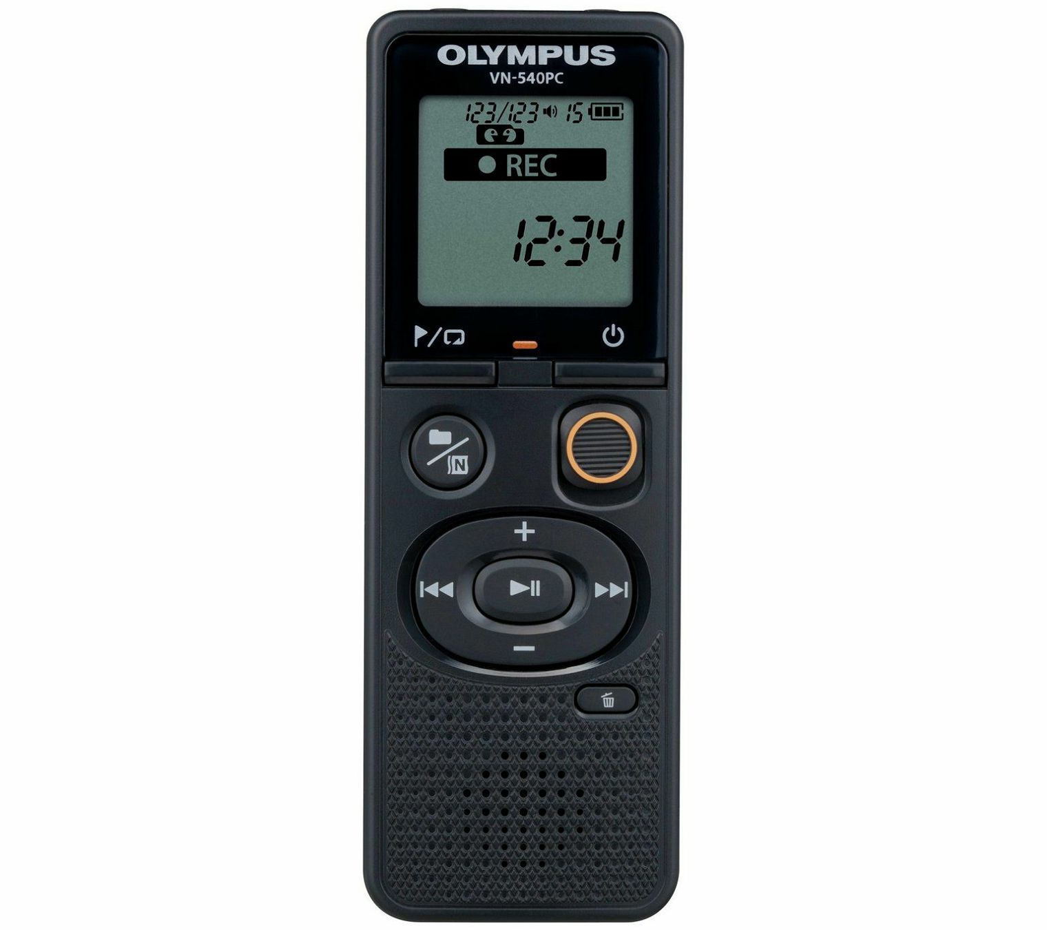Olympus VN-540PC black (4GB) with Alkaline Battery, microUSB cable Digital Note Taker with PC Connection prijenosni snimač zvuka (V405291BE000)