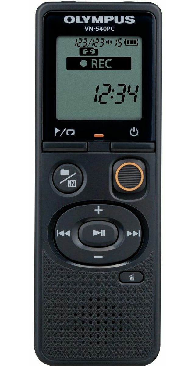 Olympus VN-540PC with DNS12 Speech Recognition Software (European Kit) Digital Note Taker with PC Connection prijenosni snimač zvuka (V405291BE050)