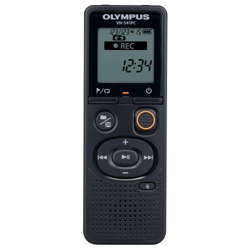 Olympus VN-541PC black with Alkaline Battery, microUSB Cable prijenosni snimač zvuka Digital Voice Recorder (V405281BE000)