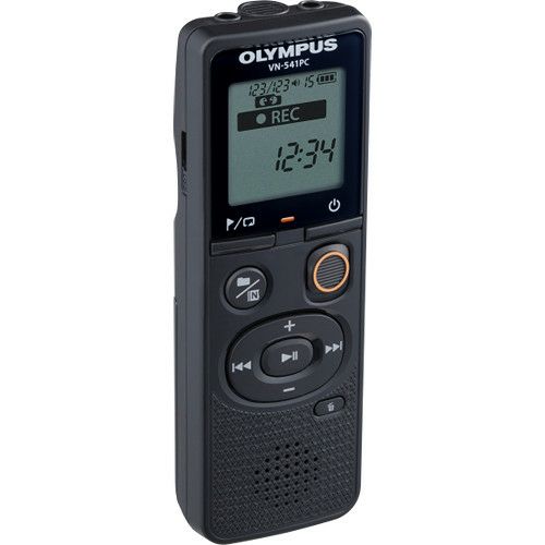 Olympus VN-541PC black with Alkaline Battery, microUSB Cable prijenosni snimač zvuka Digital Voice Recorder (V405281BE000)