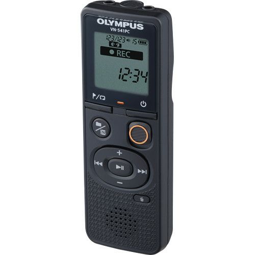 Olympus VN-541PC black with Alkaline Battery, microUSB Cable prijenosni snimač zvuka Digital Voice Recorder (V405281BE000)