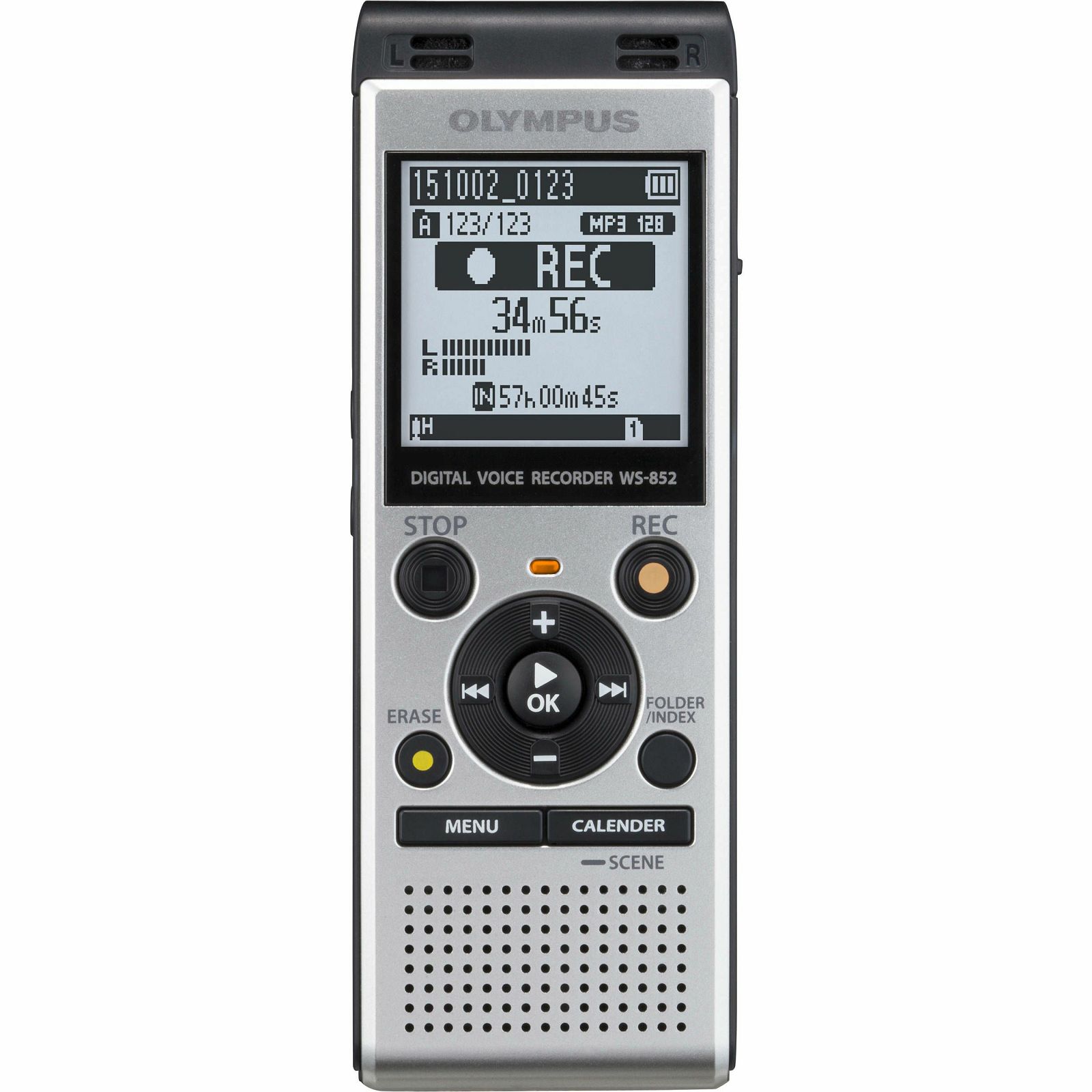 Olympus WS-852 Silver Diktafon digitalni stereo snimač