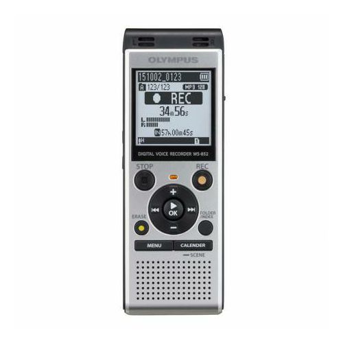 Olympus WS-852 with DNS12 Speech Recognitions Software (European Kit) Audio Recorder with MP3 Player prijenosni snimač zvuka (V415121SE050)