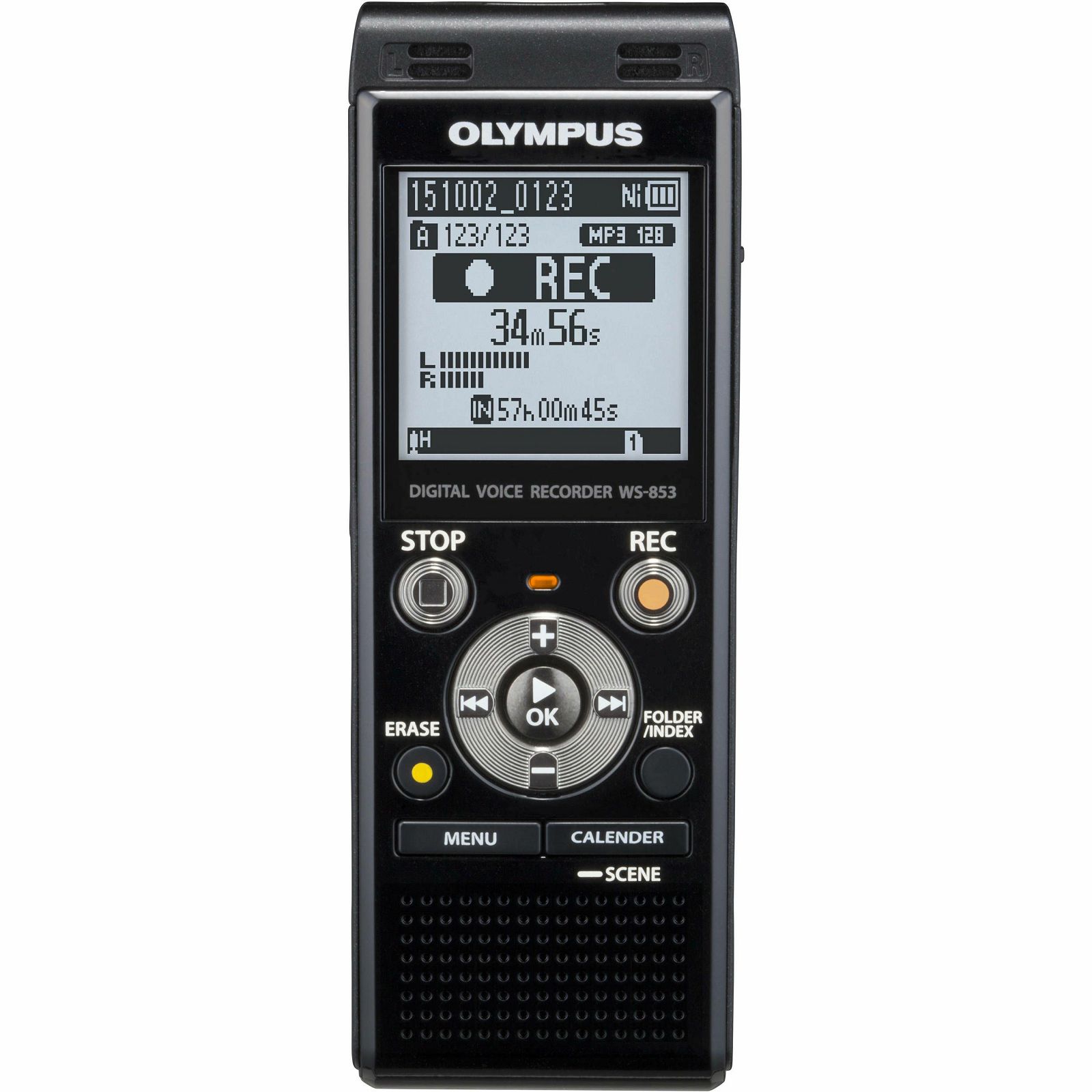 Olympus WS-853 Black Diktafon digitalni stereo snimač
