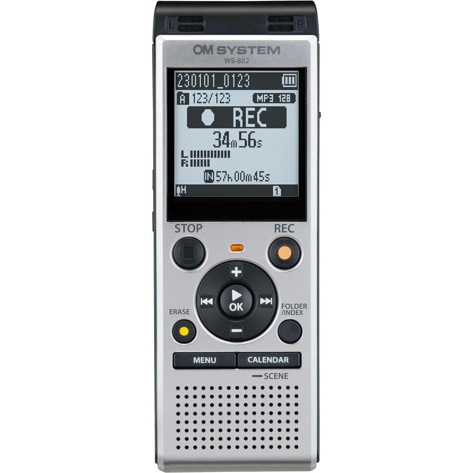 Olympus WS-882 Silver Diktafon digitalni stereo snimač 