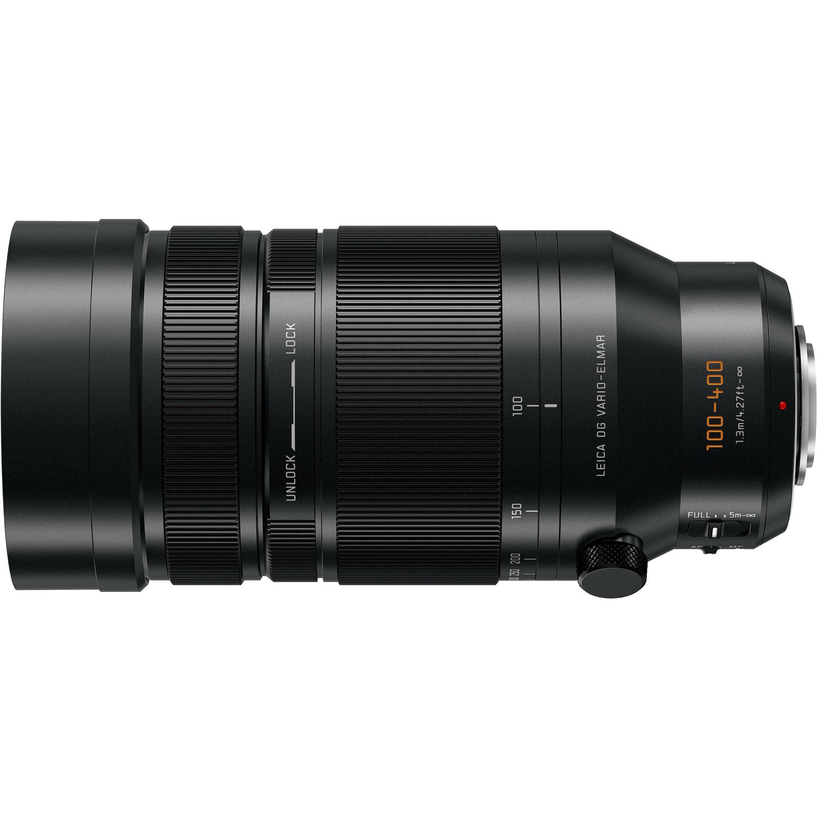 Panasonic 100-400mm f/4-6.3 Asph Power O.I.S. Leica DG Vario-Elmar Telefoto objektiv za Micro Four Thirds MFT micro4/3" (H-RS100400E)