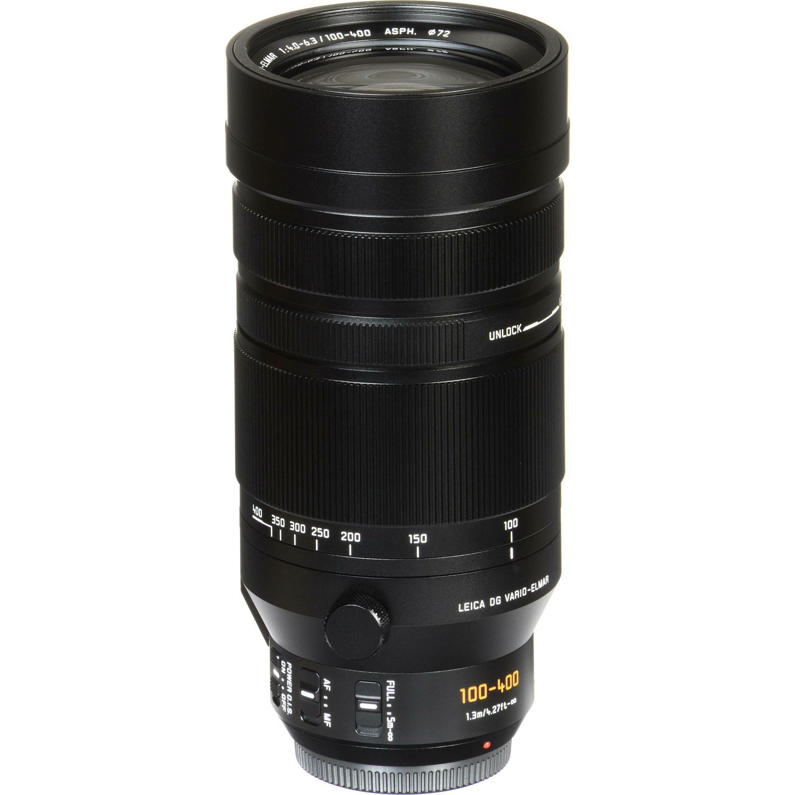 Panasonic 100-400mm f/4-6.3 Asph Power O.I.S. Leica DG Vario-Elmar Telefoto objektiv za Micro Four Thirds MFT micro4/3" (H-RS100400E9)