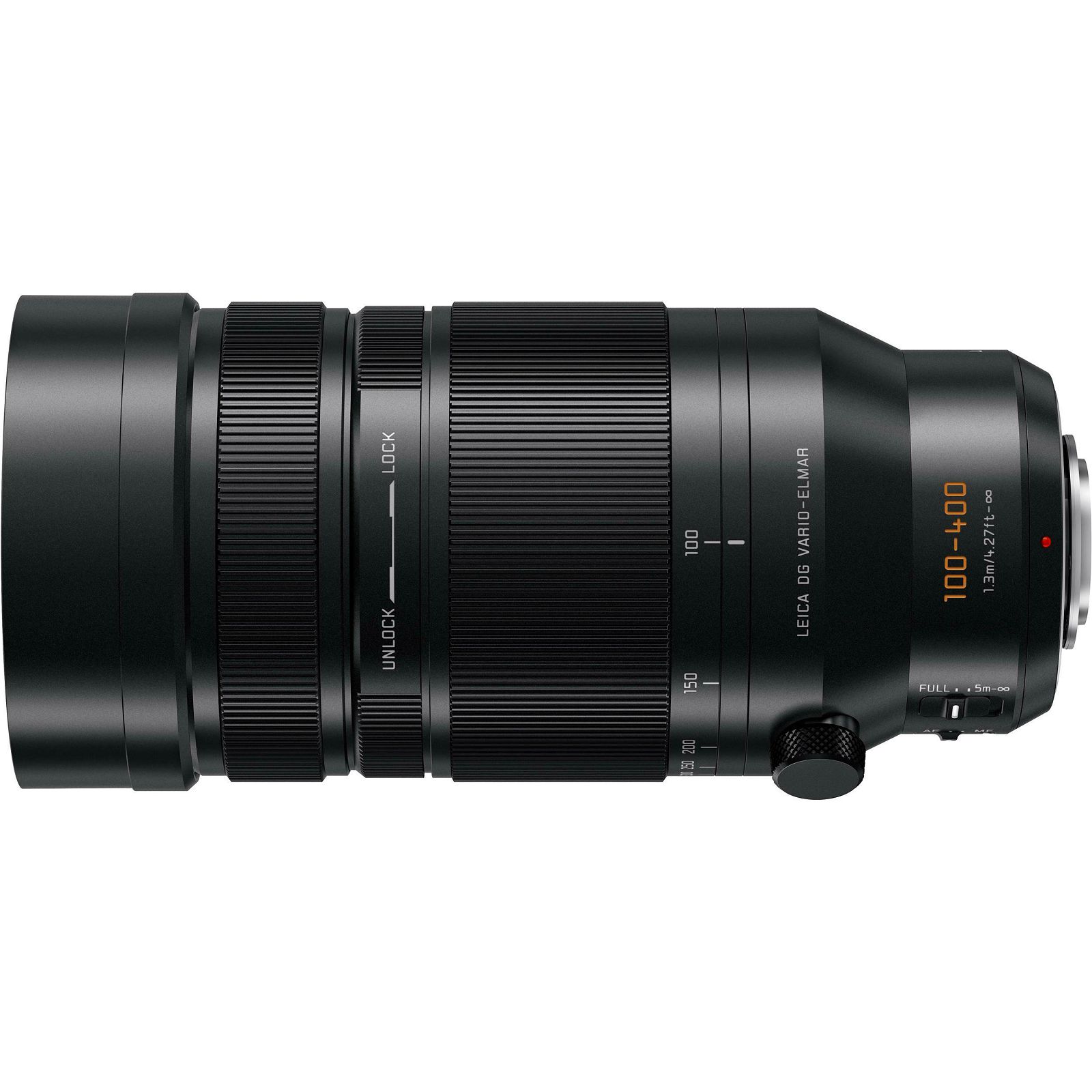 Panasonic 100-400mm f/4-6.3 Asph Power O.I.S. Leica DG Vario-Elmar Telefoto objektiv za Micro Four Thirds MFT micro4/3" (H-RS100400E9)