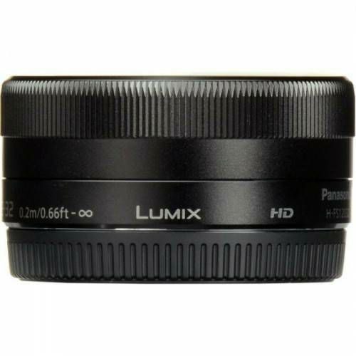 Panasonic 12-32mm f/3.5-5.6 Asph Black Lumix G Vario standardni objektiv za Micro Four Thirds MFT micro4/3" (H-FS12032E-K)