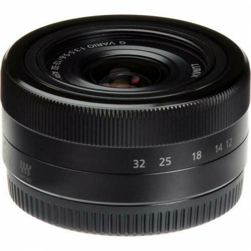 Panasonic 12-32mm f/3.5-5.6 Asph Black Lumix G Vario standardni objektiv za Micro Four Thirds MFT micro4/3" (H-FS12032E-K)