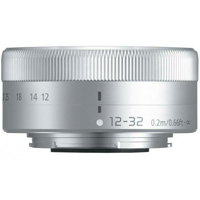 Panasonic 12-32mm f/3.5-5.6 Asph Silver Lumix G Vario standardni objektiv za Micro Four Thirds MFT micro4/3" (H-FS12032E-S)