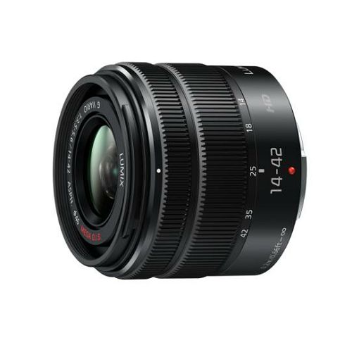 Panasonic 14-42mm f/3.5-5.6 Asph Mega O.I.S. Lumix G Vario standardni objektiv za Micro Four Thirds MFT micro4/3" H-FS014042 (H-FS014042E)