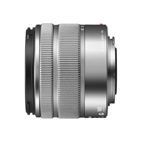 Panasonic 14-42mm f/3.5-5.6 II Asph Mega O.I.S. Silver Lumix G Vario standardni objektiv za Micro Four Thirds MFT micro4/3" H-FS1442AE H-FS1442A (H-FS1442AE-S)