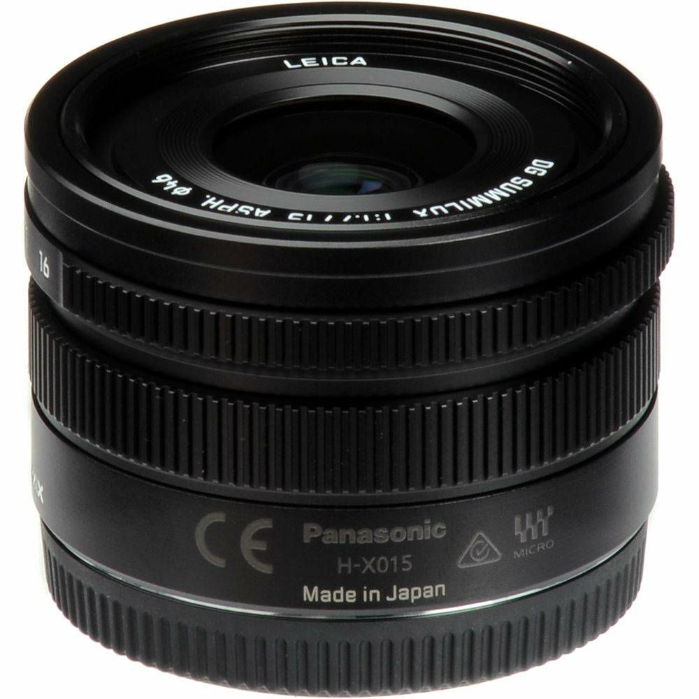 Panasonic 15mm f/1.7 Asph Leica DG Summilux širokokutni objektiv za Micro Four Thirds MFT micro4/3" H-X015 (H-X015E)