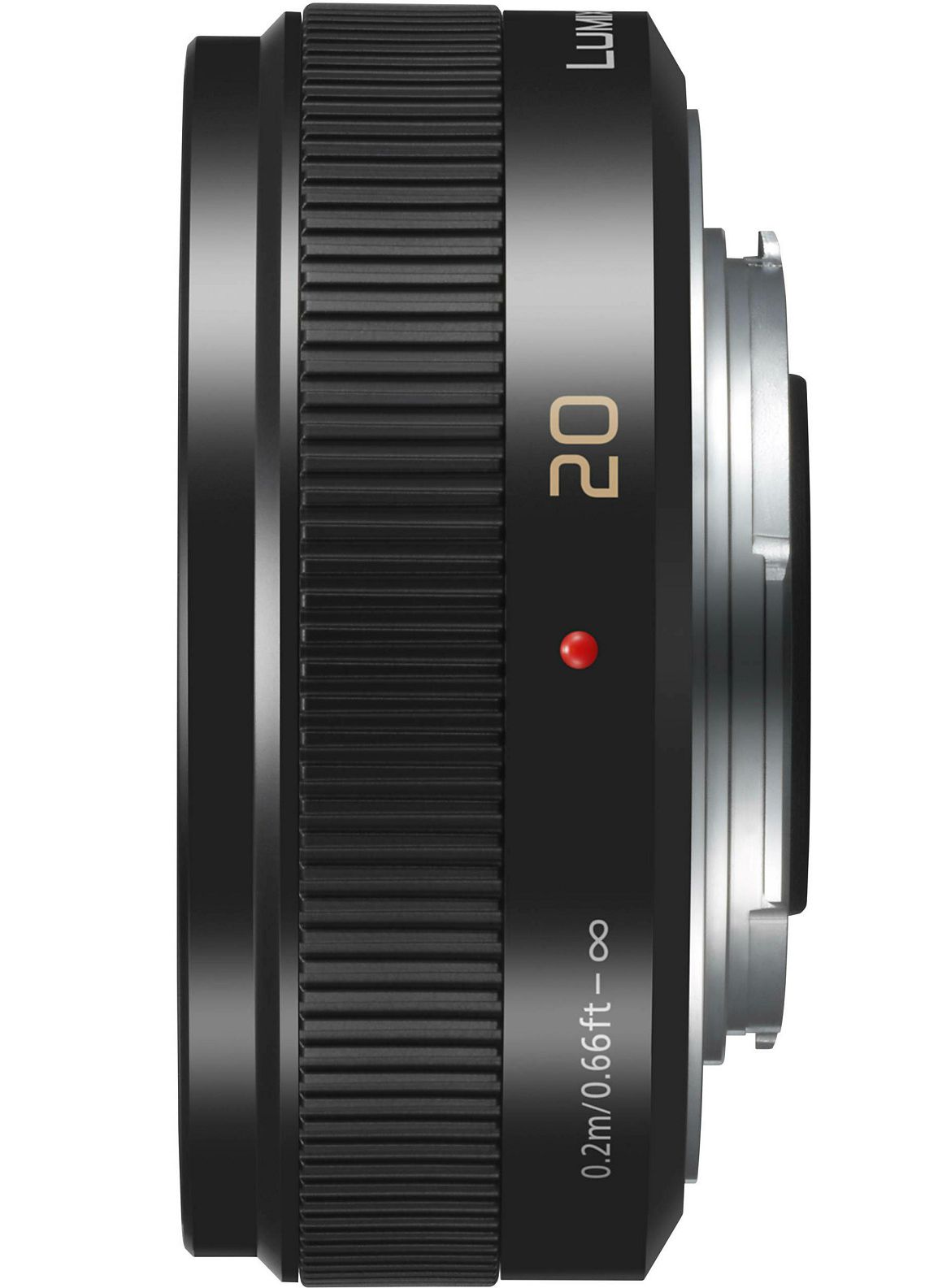 Panasonic 20mm f/1.7 II Asph Black Lumix G Pancake standardni objektiv za Micro Four Thirds MFT micro4/3" H-H020AE H-H020A (H-H020AE-K)