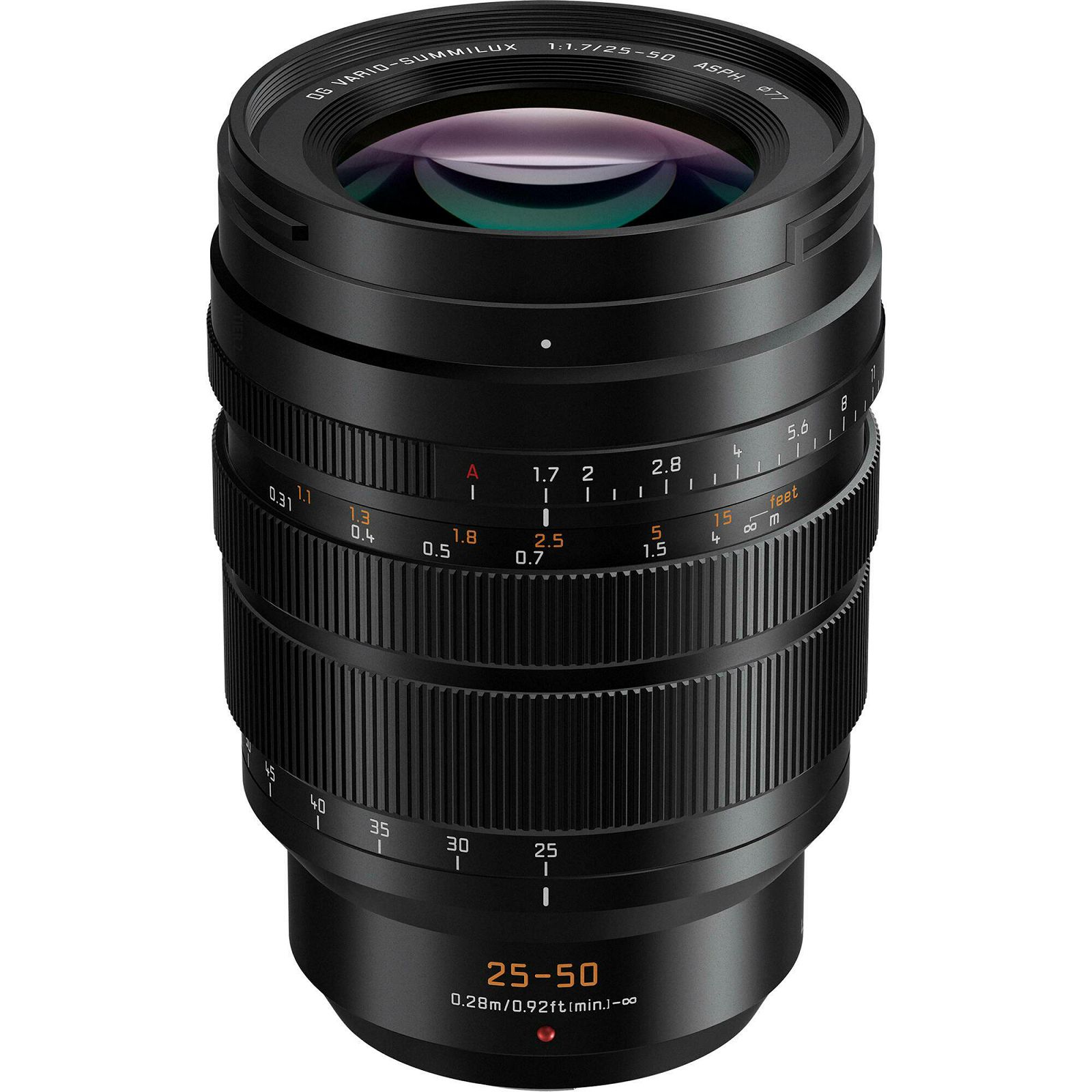 Panasonic 25-50mm f/1.7 Asph Leica DG Vario-Summilux telefoto objektiv za Micro Four Thirds MFT micro4/3" (H-X2550E)