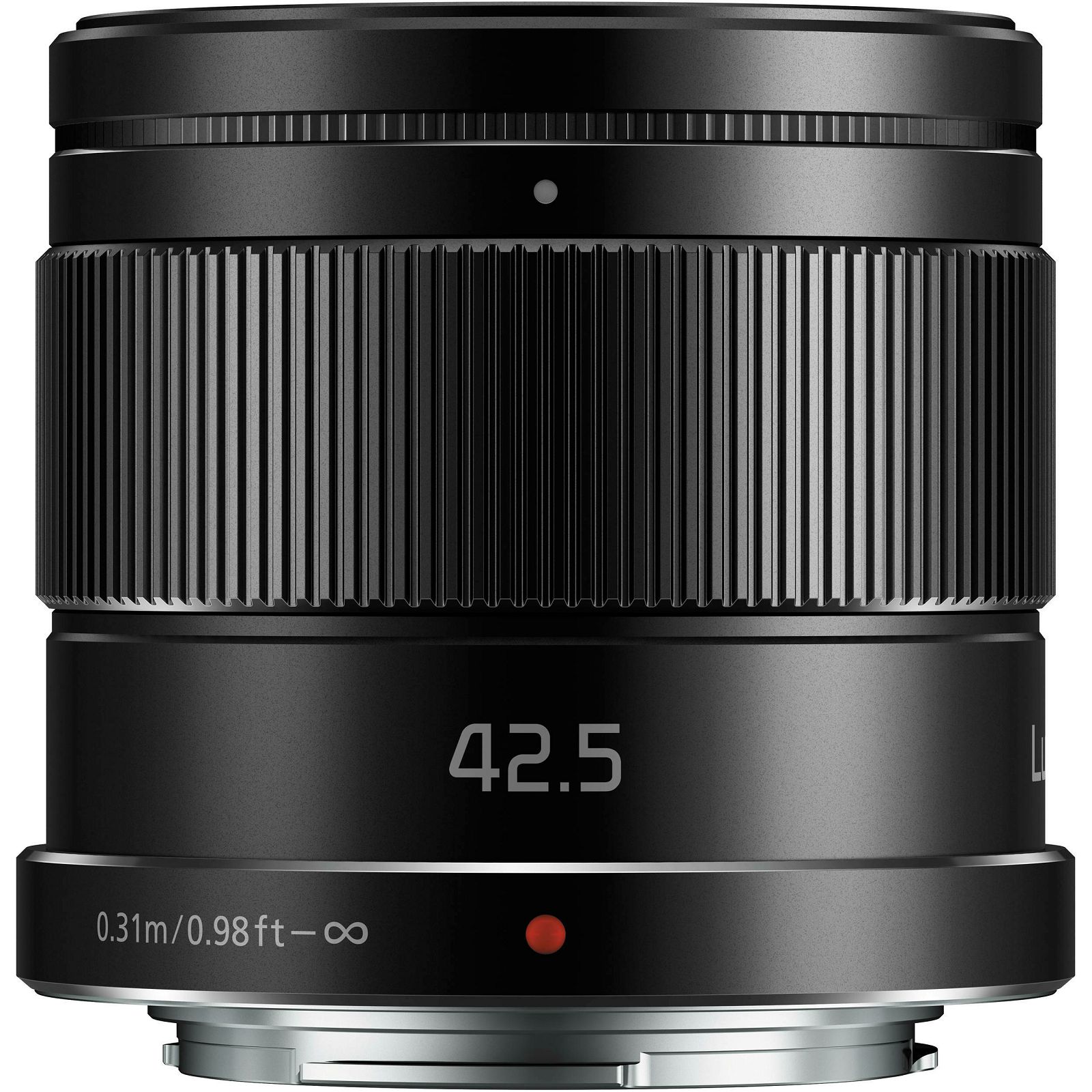 Panasonic 42.5mm f/1.7 Asph Power O.I.S. Black Lumix G telefoto objektiv za Micro Four Thirds MFT micro4/3" H-HS043E (H-HS043E-K)