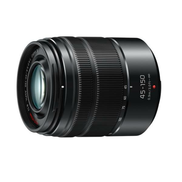 Panasonic 45-150mm f/4-5.6 Asph Mega O.I.S. Black crni telefoto objektiv Lumix G Vario 45-150 4.0-5.6 (H-FS45150EKA)