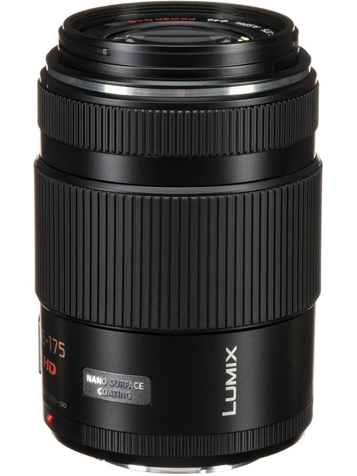 Panasonic 45-175mm f/4-5.6 Asph Power O.I.S. PZ Black HD Lumix G X Vario telefoto objektiv za Micro Four Thirds MFT micro4/3" H-PS45175E (H-PS45175E-K)