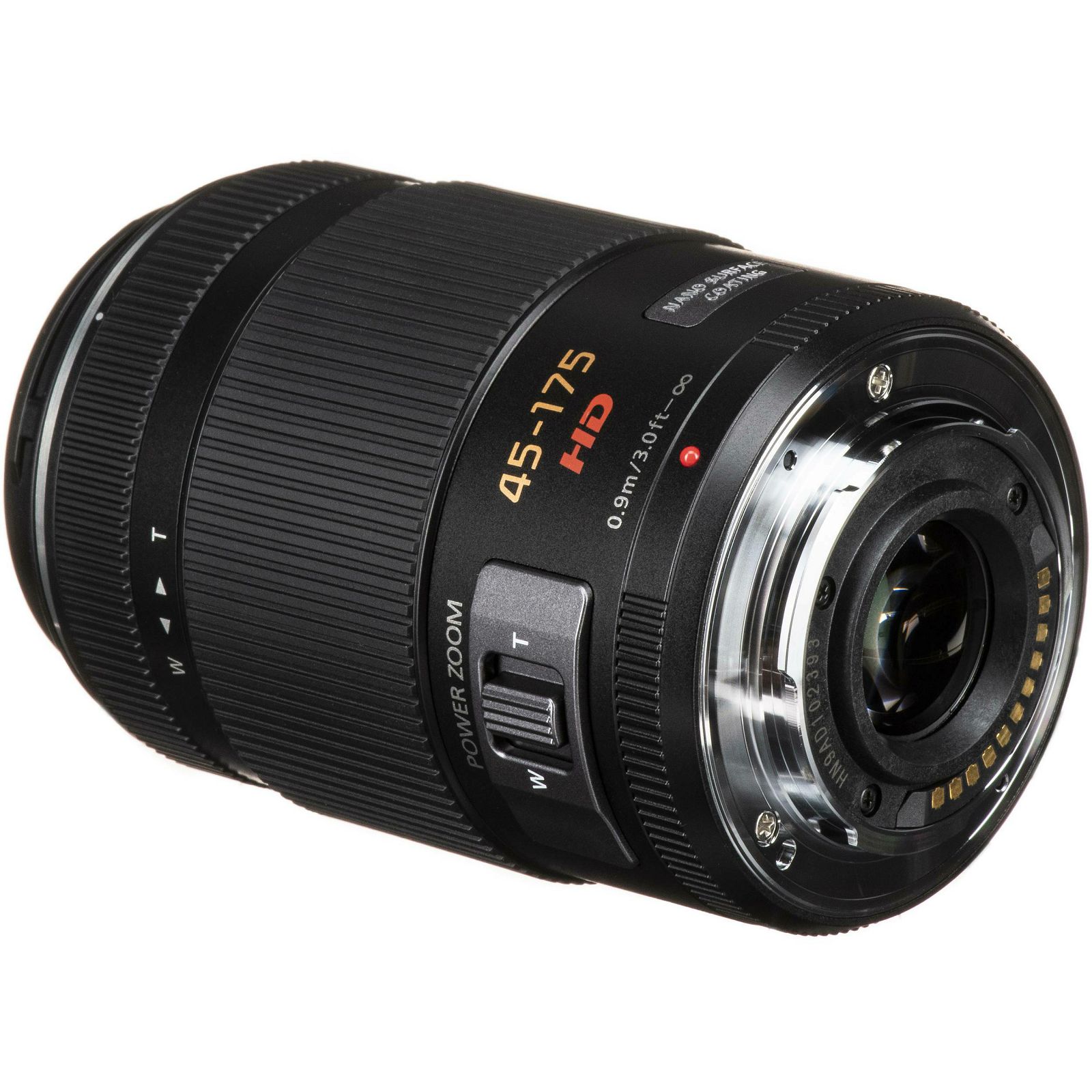 Panasonic 45-175mm f/4-5.6 Asph Power O.I.S. PZ Black HD Lumix G X Vario telefoto objektiv za Micro Four Thirds MFT micro4/3" H-PS45175E (H-PS45175E-K)