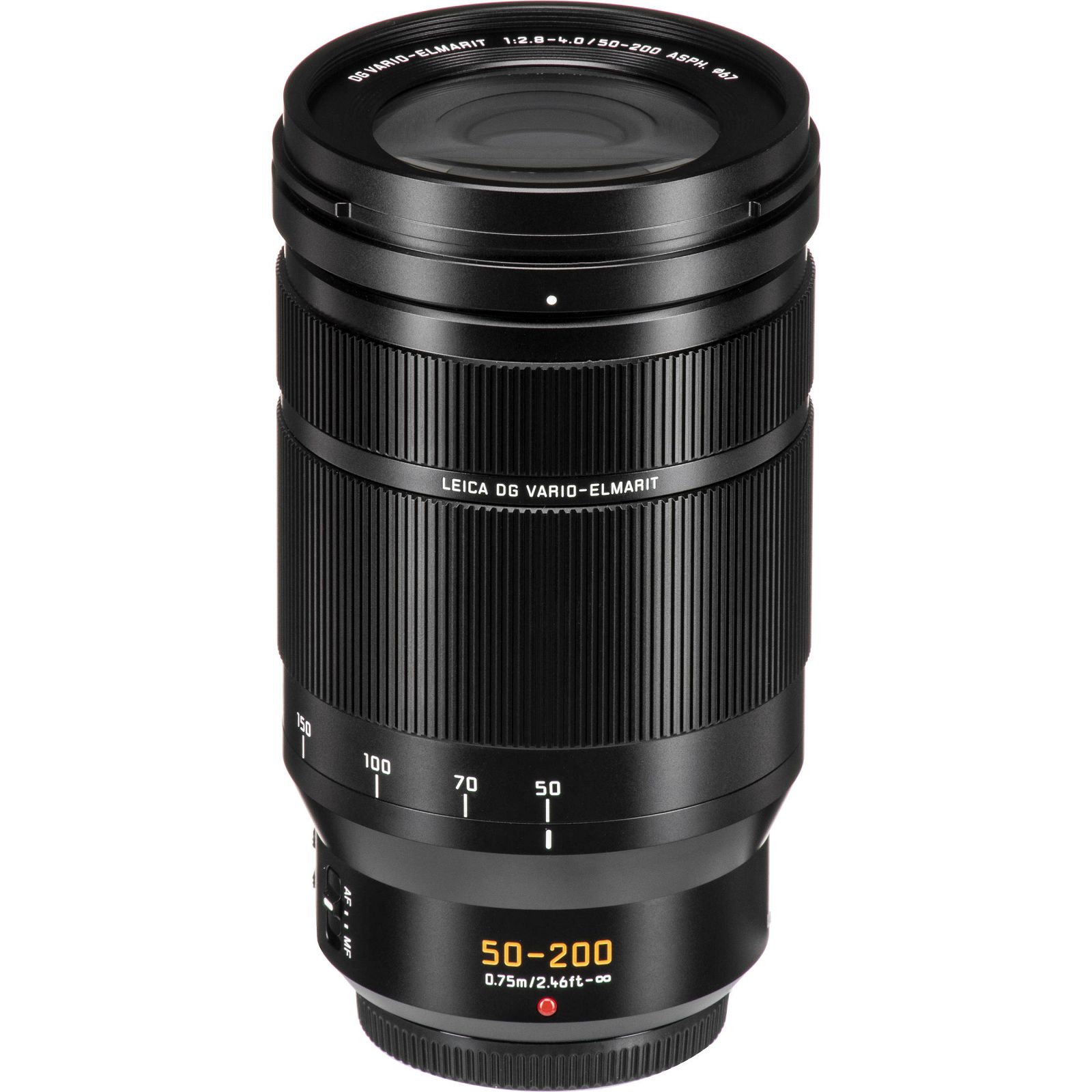 Panasonic 50-200mm f/2.8-4 Asph Power O.I.S. Leica DG Vario-Elmarit Telefoto objektiv za Micro Four Thirds MFT micro4/3" (H-ES50200E)