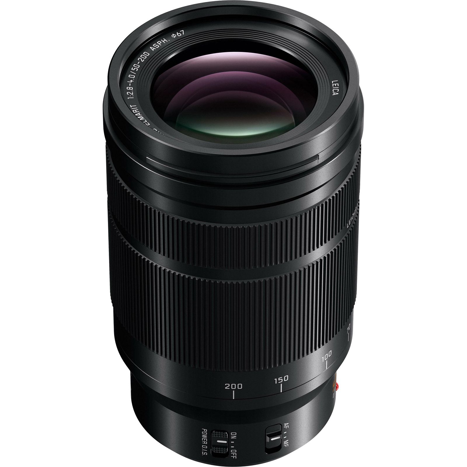 Panasonic 50-200mm f/2.8-4 Asph Power O.I.S. Leica DG Vario-Elmarit Telefoto objektiv za Micro Four Thirds MFT micro4/3" (H-ES50200E)