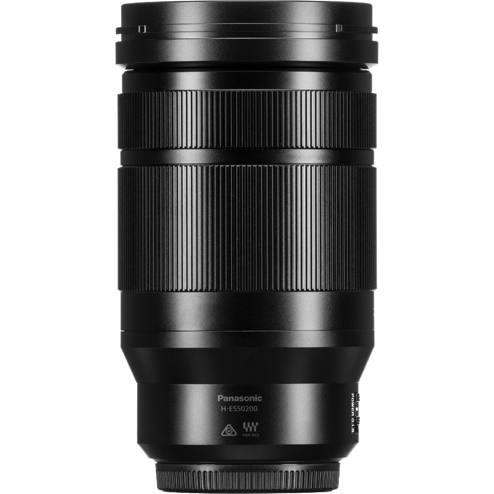 Panasonic 50-200mm f/2.8-4 Asph Power O.I.S. Leica DG Vario-Elmarit Telefoto objektiv za Micro Four Thirds MFT micro4/3" (H-ES50200E)