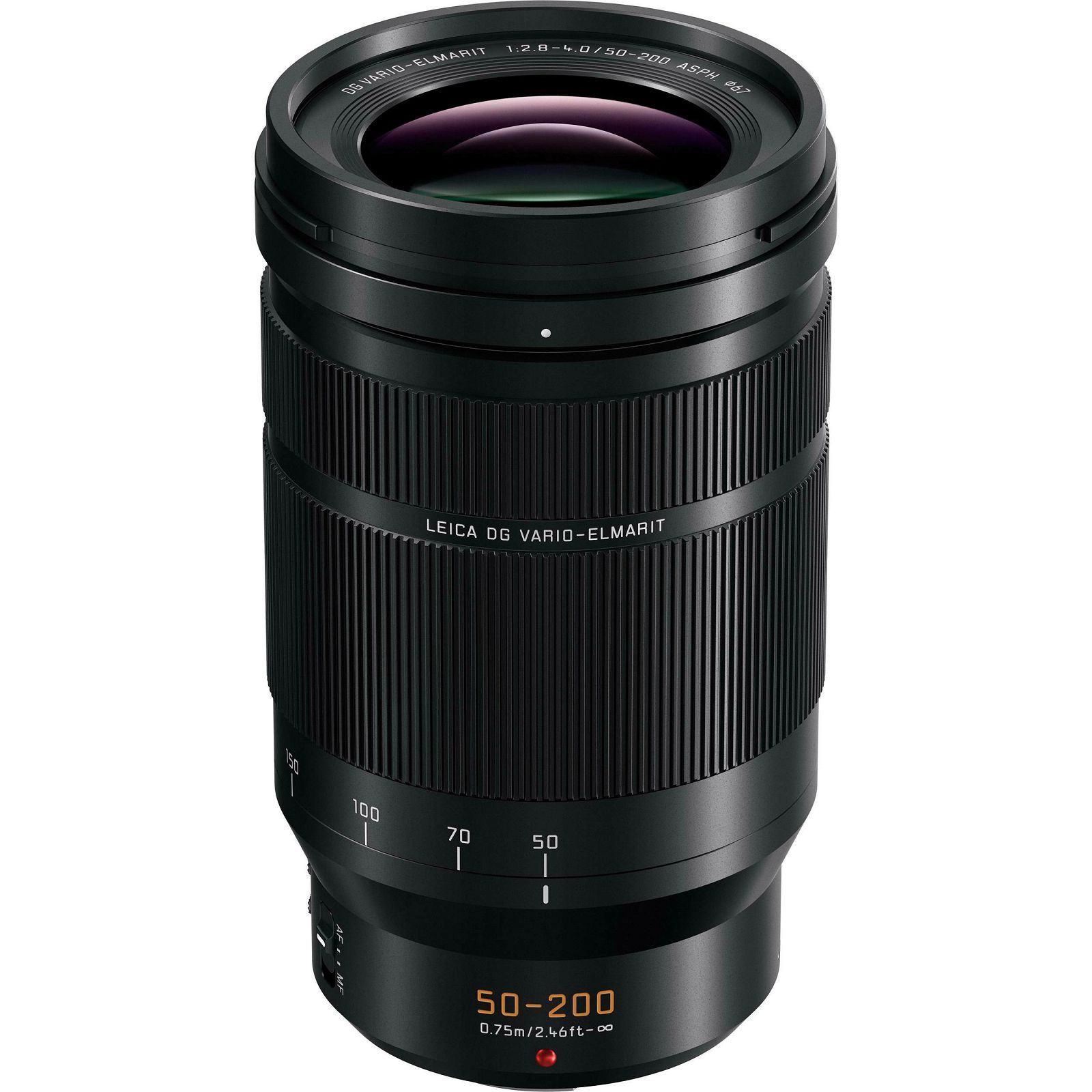 Panasonic 50-200mm f/2.8-4 Asph Power O.I.S. Leica DG Vario-Elmarit Telefoto objektiv za Micro Four Thirds MFT micro4/3" (H-ES50200E9)