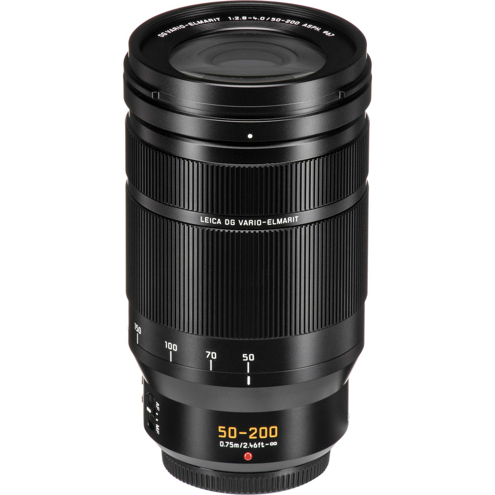 Panasonic 50-200mm f/2.8-4 Asph Power O.I.S. Leica DG Vario-Elmarit Telefoto objektiv za Micro Four Thirds MFT micro4/3" (H-ES50200E9)