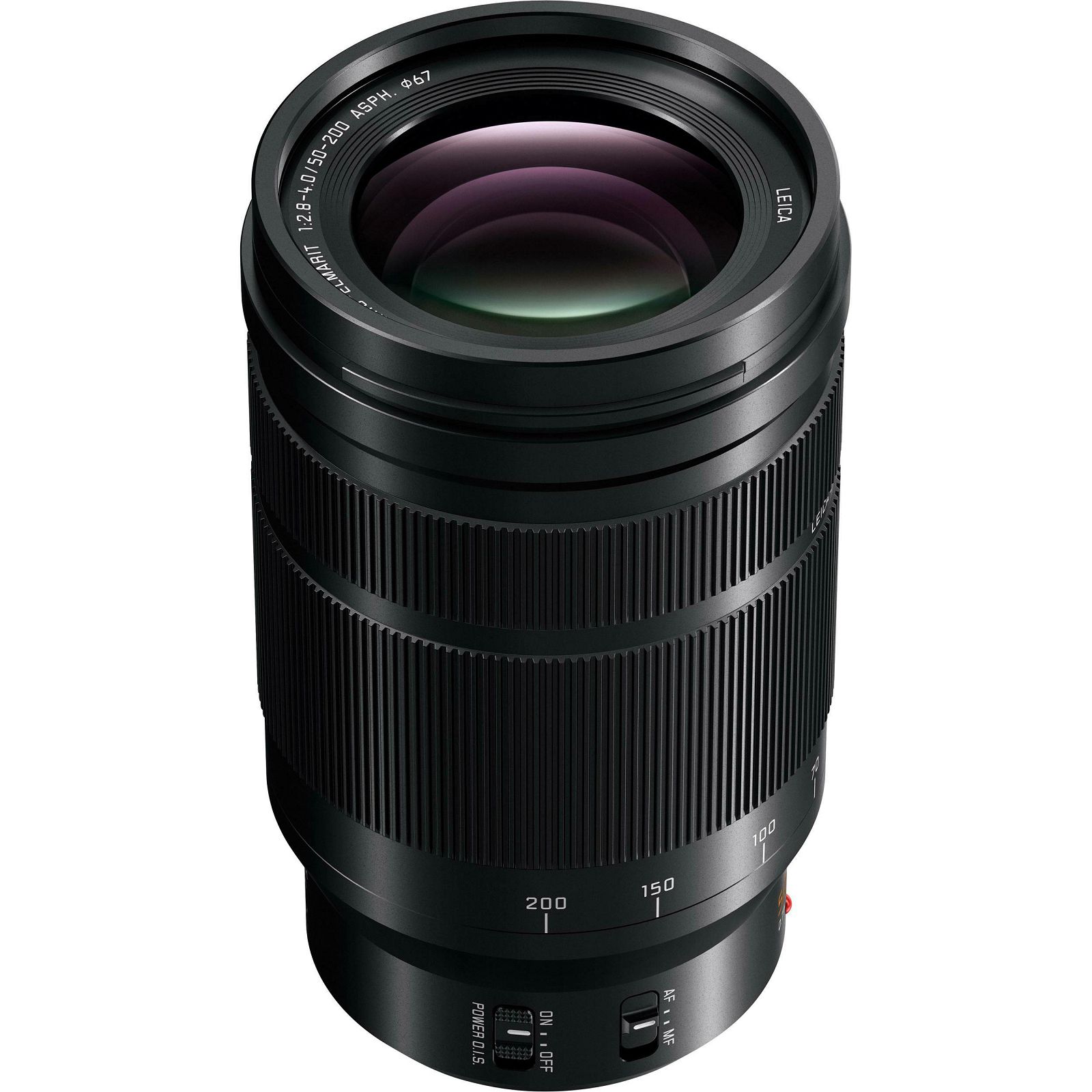 Panasonic 50-200mm f/2.8-4 Asph Power O.I.S. Leica DG Vario-Elmarit Telefoto objektiv za Micro Four Thirds MFT micro4/3" (H-ES50200E9)