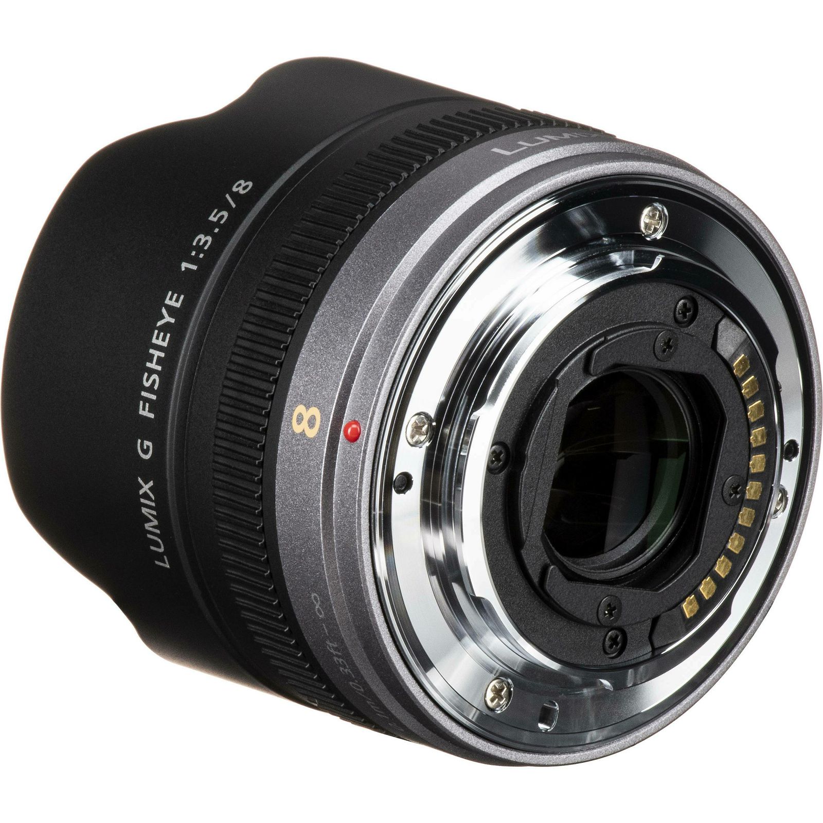 Panasonic 8mm f/3.5 Lumix G Fisheye objektiv za Micro Four Thirds MFT micro4/3" H-F008 (H-F008E)