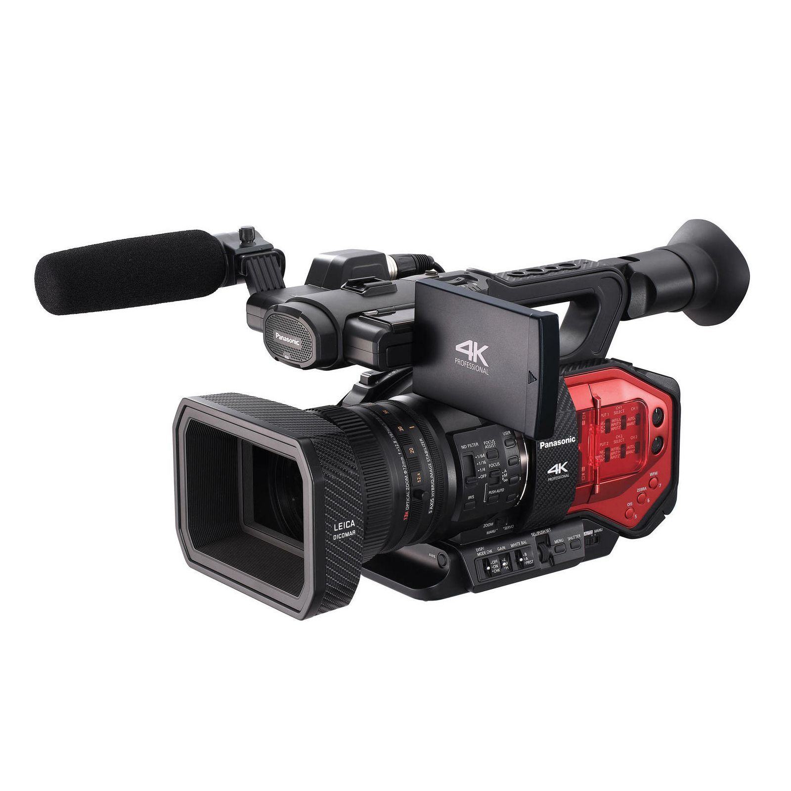 Panasonic AG-DVX200 4K kamera Handheld Camcorder with Four Thirds Sensor and Integrated Zoom Lens