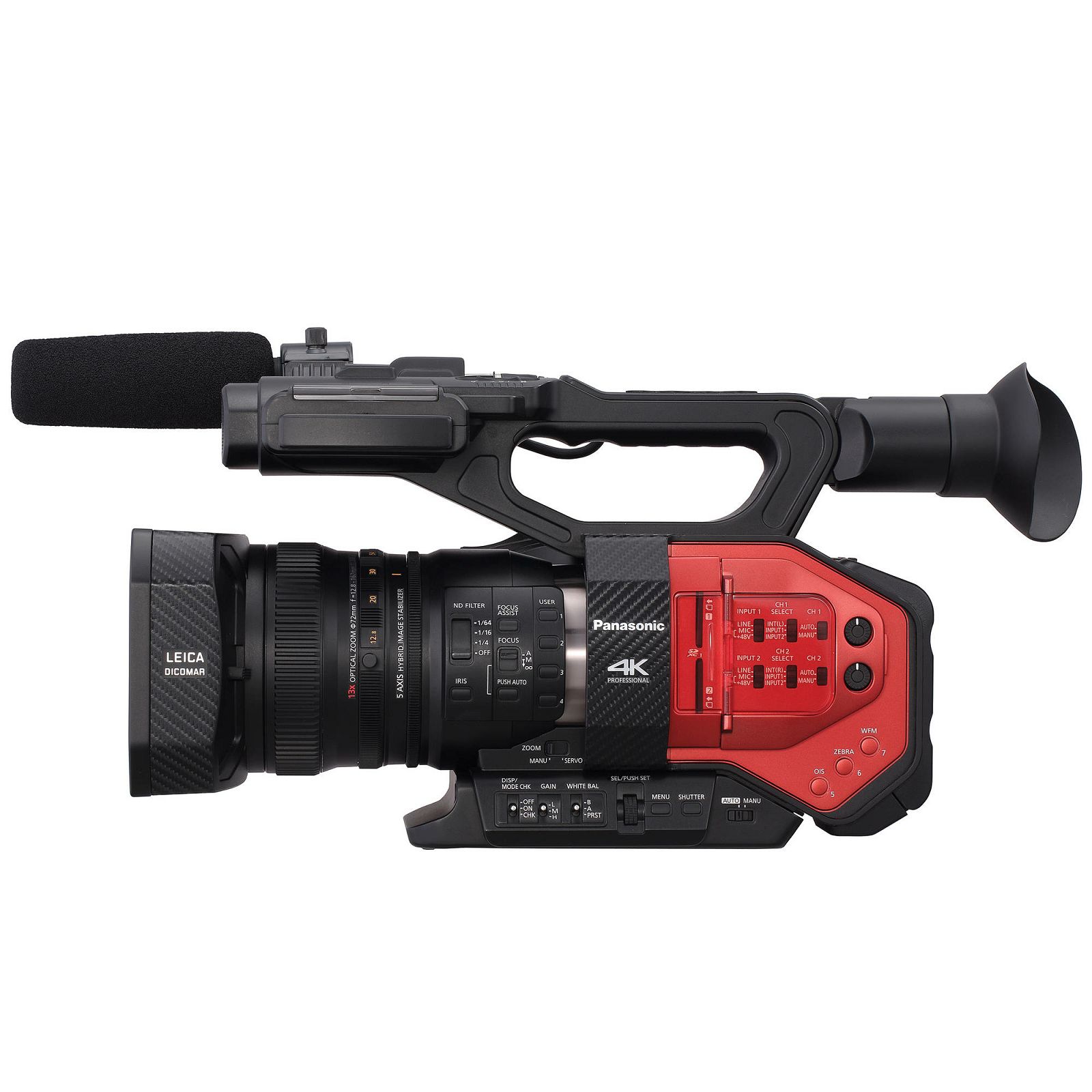 Panasonic AG-DVX200 4K kamera Handheld Camcorder with Four Thirds Sensor and Integrated Zoom Lens