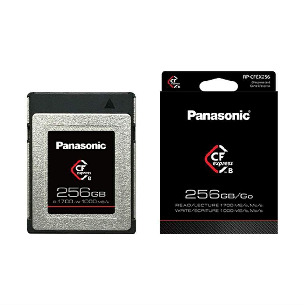Panasonic CFexpress 256GB 1700MB/s read 1000MB/s write Type B Memory Card PCI Express 3.0 (Gen3) memorijska kartica (RP-CFEX256)