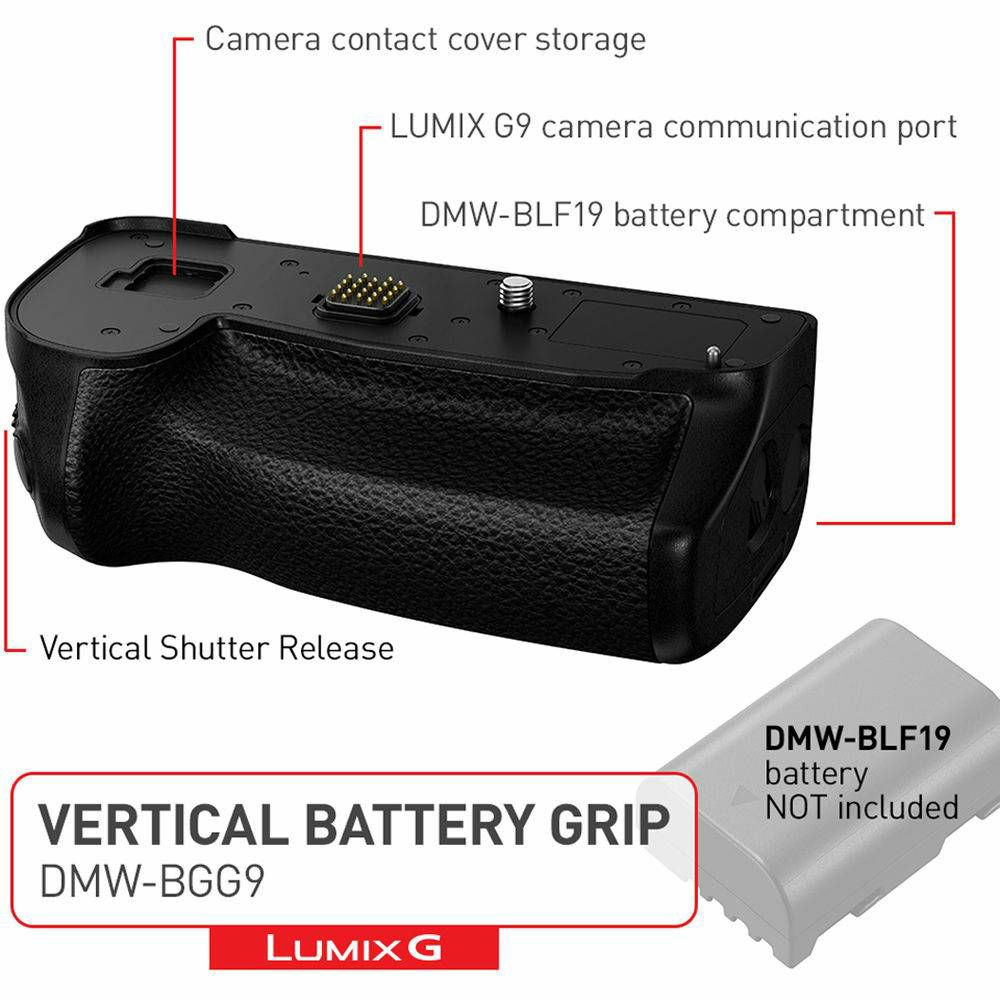 Panasonic DMW-BGG9 Battery Grip držač baterija za Lumix DC-G9 G9 (DMW-BGG9E)