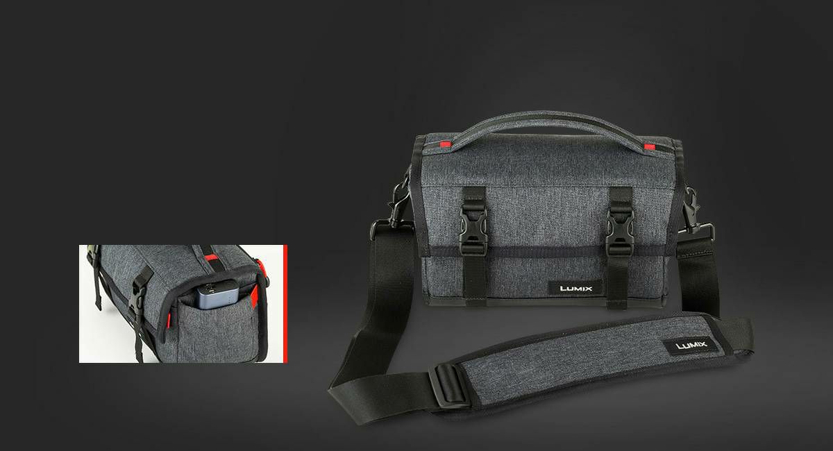 Panasonic DMW-PS10 Lumix G Bag Small crno-siva torba za fotoaparat i opremu