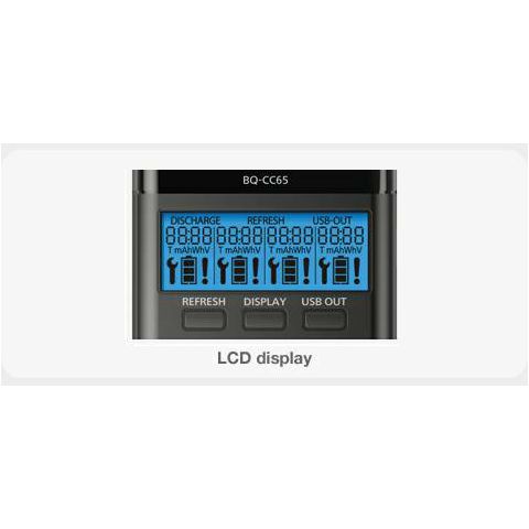 Panasonic Eneloop punjač Smart Brzi LCD (BQ-CC65)